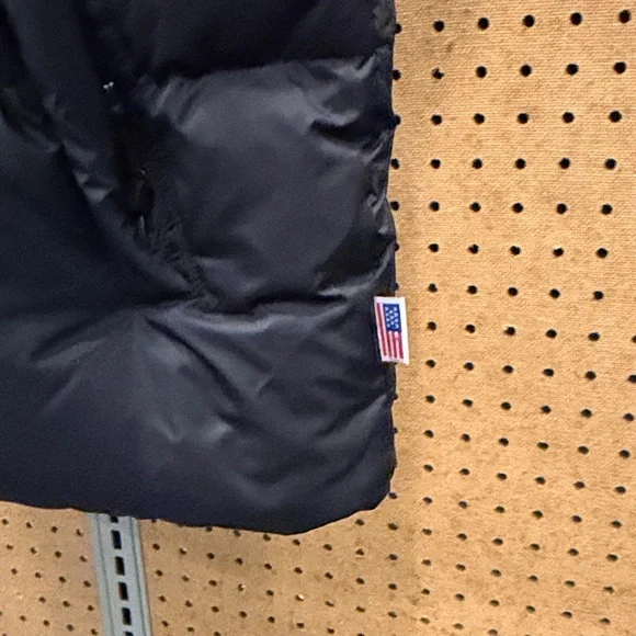 Ebbets Field Flannels Black Womens Down Puffer Jacket